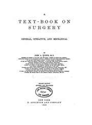 Cover of: A text-book on surgery by John A. Wyeth