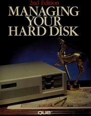 Managing your hard disk by Don Berliner