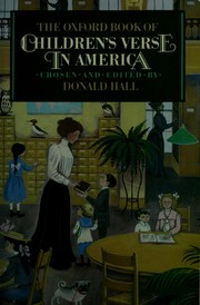 Cover of: The Oxford book of children's verse in America
