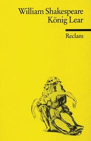 Cover of: Koenig Lear by William Shakespeare
