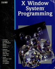 Cover of: X Window System Programming
