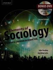 Cover of: Elements of sociology: a critical Canadian introduction