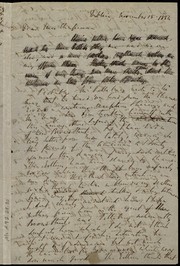 [Letter to] Dear Mrs. Chapman by Richard Davis Webb