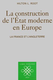 Cover of: La construction de l'e tat moderne: la France et l'Angleterre