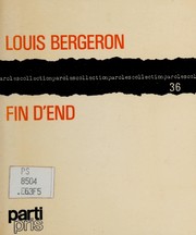 Cover of: Fin d'end
