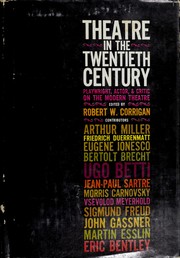 Cover of: Theatre in the twentieth century.
