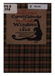 Cover of: The Cynic's calendar of revised wisdom ...
