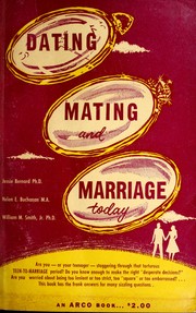 Cover of: Dating, mating & marriage: a documentary-case approach