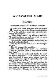 Cover of: A cavalier maid