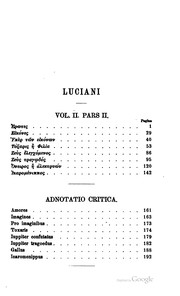 Cover of: Lucianus