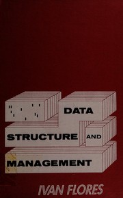 Cover of: Data structure and management.