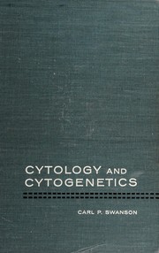 Cover of: Cytology and cytogenetics.