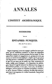 Cover of: Annali by Deutsches Archäologisches Institut