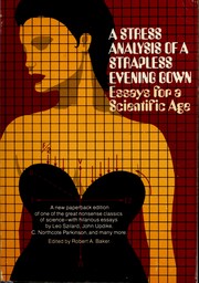 Cover of: A Stress Analysis of a Strapless Evening Gown