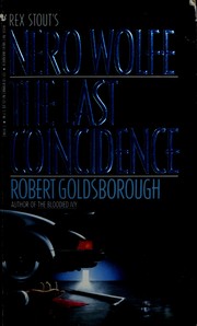 Cover of: The Last Coincidence (Rex  Stout's Nero Wolfe)