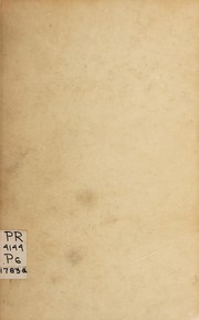 Cover of: Poetical sketches.
