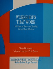Workshops that work by Bourner, Tom