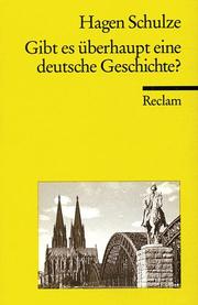 Cover of: Gibt Es Uberhaupt Eine Deutsch