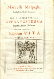 Cover of: Opera posthuma: figuris aeneis illustrata, quibus praefixa est ejusdem vita a seipso scripta