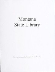 Cover of: Montana employment and labor force