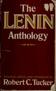 Cover of: The Lenin anthology.