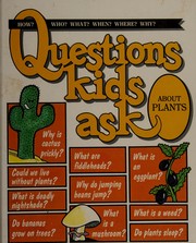 Cover of: Questions Kids Ask About Plants (Questions Kids Ask, 9)