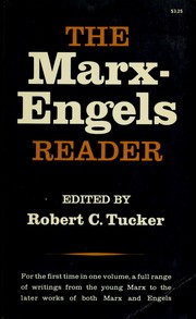 Cover of: The Marx-Engels reader by Karl Marx
