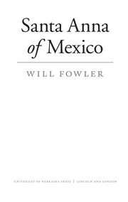 Cover of: Santa Anna of Mexico