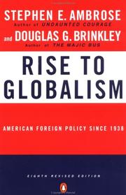 Cover of: Rise to globalism by Stephen E. Ambrose