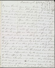 [Letter to] My dear Friend, Anne Warren Weston by Jane Wigham