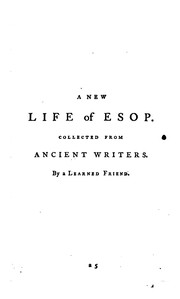 Cover of: Select Fables of Esop and Other Fabulists by Robert Dodsley