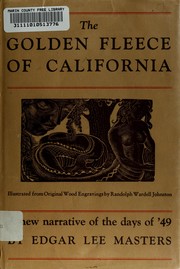 Cover of: The golden fleece of California