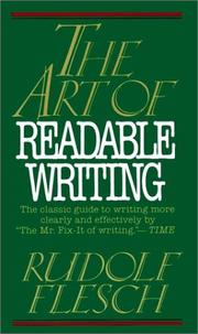 The art of readable writing