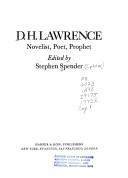 D. H. Lawrence: novelist, poet, prophet