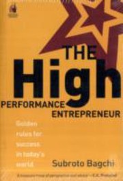 The Highperformance Entrepreneur