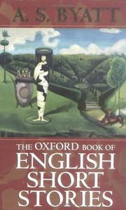 The Oxford book of English short stories