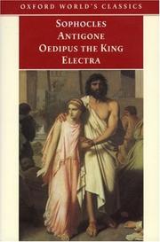 Antigone, Oedipus the King, Electra