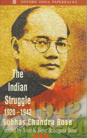 The Indian struggle, 1920-1942