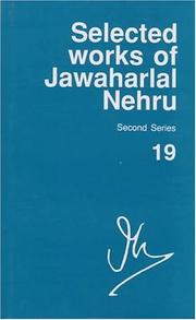 Selected Works of Jawaharlal Nehru, Second Series: Volume 19