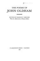 The poems of John Oldham