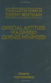 Official aptitude maximized, expense minimized