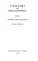 A History Of Philosophy: Volume 2