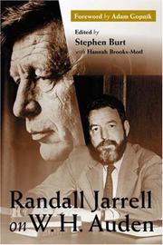 Randall Jarrell on W.H. Auden