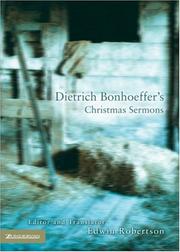 Dietrich Bonhoeffer's Christmas sermons