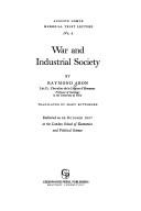 War and industrial society