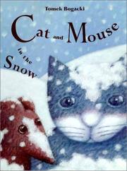 Cat and mouse in the snow