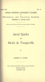 Jared Sparks and Alexis de Tocqueville