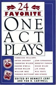 24 favorite one-act plays