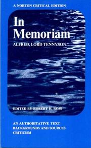 In Memoriam; An Authoritative Text, Backgrounds and Sources, Criticism