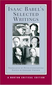 Isaac Babel's Selected Writings